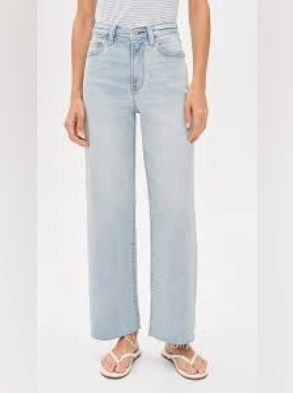 Daze Denim Echo High Rise Wide Leg Jean Indigo